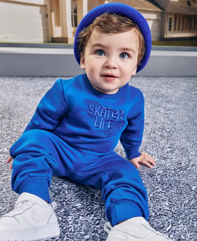 Conjunto Tricot Azul